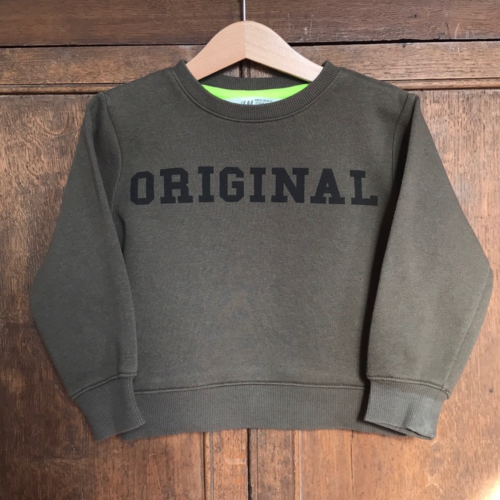 Printed Sweatshirt - US 1 1/2-2 Y